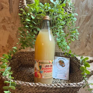 Pur jus de pommes/poires origine de la mayenne local laval agglo vergers 53